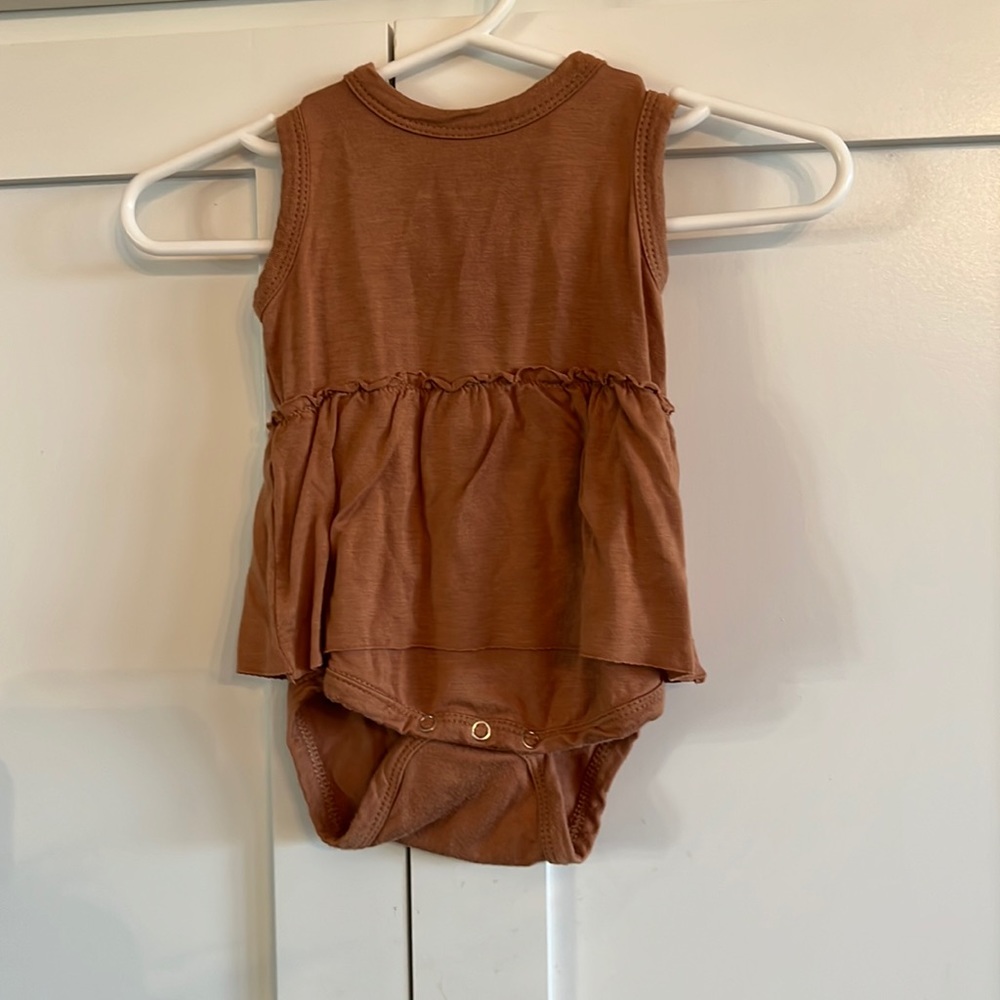 SpearmintLOVE skirted romper in 0-3m